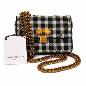 Kurt Geiger London Brixton Mini Quilted Crossbody Bag. New with tags.